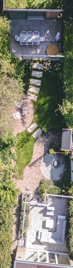 Tuinrenovatie project op de Zwarteweg te Bussum door Snijers Tuinen